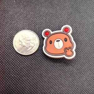 🍒(3/$6) Adorable Bear New Charm for Shoes Bracelets keychains Crafts